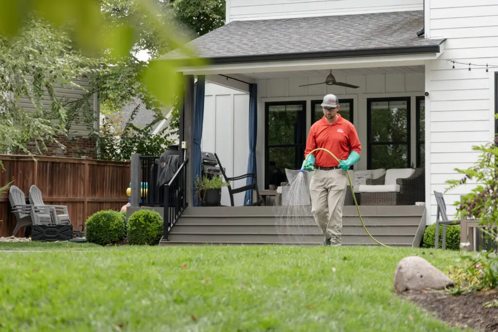 RYAN pro watering a lawn