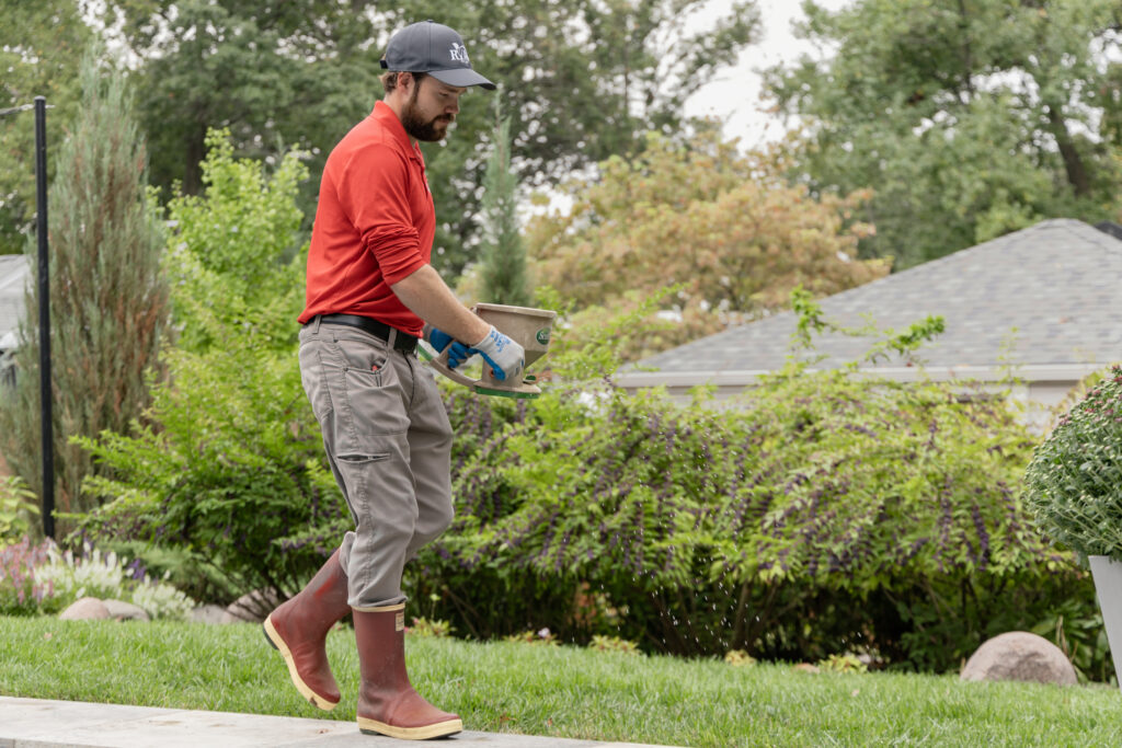 RYAN pro seeding a lawn