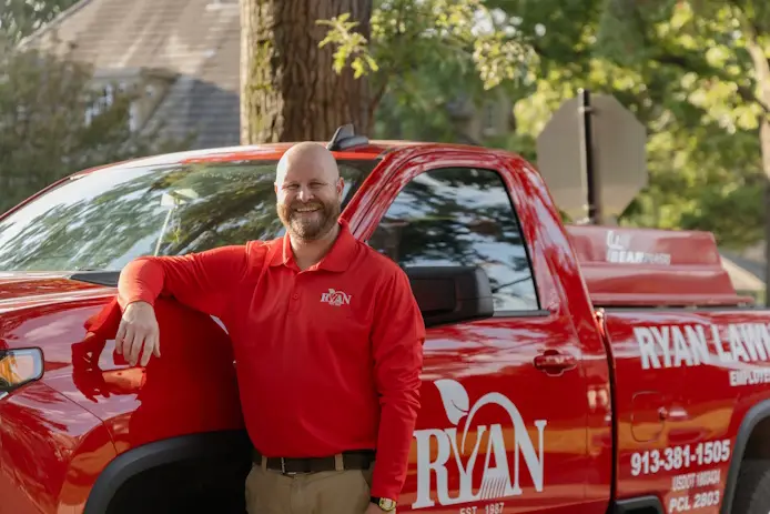 RYAN lawn expert by truck